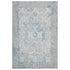 2' X 3' Gray Blue And Ivory Medallion Area Rug